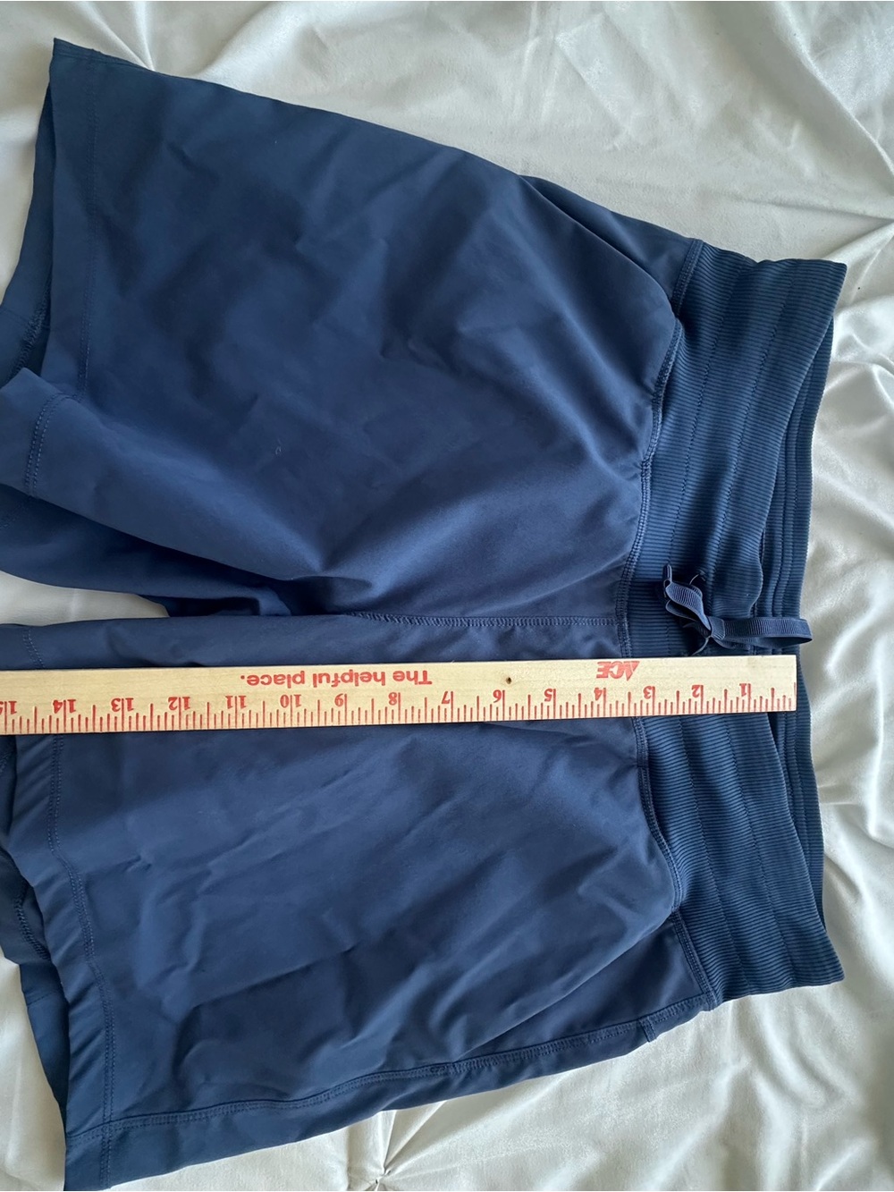 Tuff Athletics Navy Drawstring Athletic Shorts - Picture 4 of 4